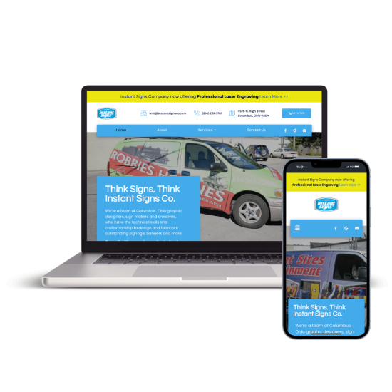 Minimalist Neutral Multi Device Computer Mockup Website Launch Instagram Post
